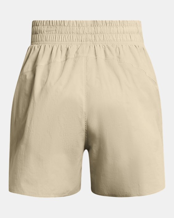 女士UA Vanish 5" Crinkle短褲 in Brown image number 5